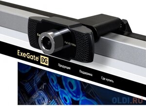 Exegate EX287242RUS Веб-камера ExeGate BusinessPro C922 FullHD Tripod, USB, 1920х1080, микр. с шумоподавл, универс. крепл. EX287242RUS]