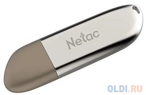 Флеш Диск Netac U352 16Gb NT03U352N-016G-20PN, USB2.0, с колпачком, металлическая