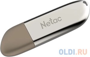 Флеш Диск Netac U352 256Gb NT03U352N-256G-30PN, USB3.0, с колпачком, металлическая