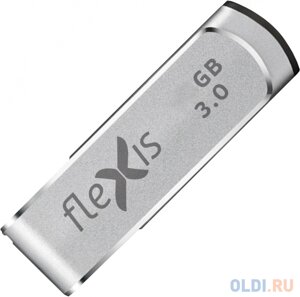Флэш-драйв FLEXIS RS-105U 256GB USB3.1 gen. 1, металл, серебристый