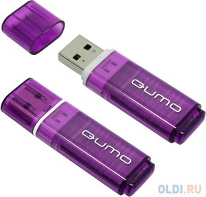 Флешка 8gb QUMO QM8gud-OP1-violet USB 2.0 фиолетовый