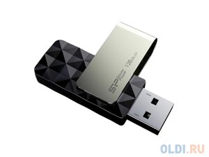 Флешка USB 128gb silicon power blaze B20 USB3.0 SP128GBUF3b20V1k черный