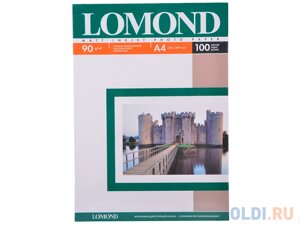 Фотобумага Lomond А4 90г/кв. м односторонняя матовая 100л 0102001