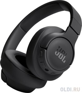 Гарнитура мониторные JBL Tune 720 BT 1.2м черный беспроводные bluetooth оголовье (JBLT720BTBLK)