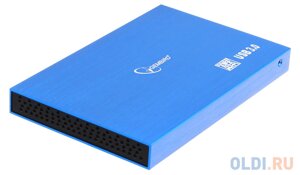 Gembird EE2-U3S-56 Внешний корпус 2.5 синий металлик, USB 3.0, SATA, алюминий