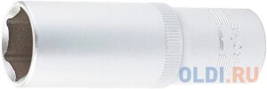 Головка торцевая удлиненная, 14 мм, 6-гранная, CrV, под квадрат 1/2, Stels