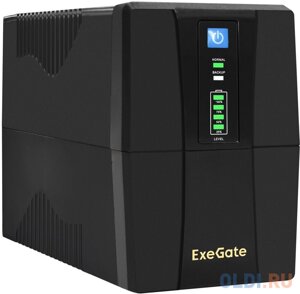 Ибп exegate specialpro UNB-600. LED. AVR. 4C13. RJ. USB 600VA EX292763RUS