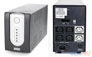 Ибп powercom IMP-1500AP imperial 1500VA/900W USB, AVR, RJ11, RJ45 (4+2 IEC)