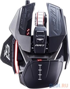 Игровая мышь Mad Catz R. A. T. PRO X3 чёрная (PMW3389, Omron, USB, 10 кнопок, 16000 dpi, RGB подсветка)