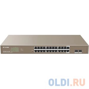 IP-COM G3326P-24-410W Коммутатор управляемый, настенный, настольный, 1000 Мбит/сек, 24 port, SFPx