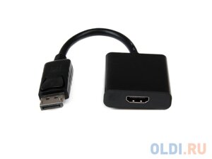Кабель-адаптер Orient C306 DisplayPort M - HDMI F, длина 0.2 метра, черный