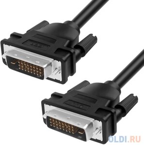 Кабель DVI 20м Green Connection GCR-52158 круглый черный