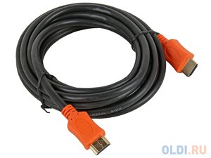 Кабель HDMI Gembird/Cablexpert, 4.5м, v1.4, 19M/19M, серия Light, черный, позол. разъемы
