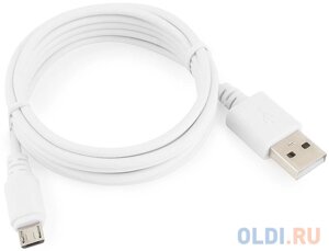 Кабель microUSB 1.8м Cablexpert круглый черный