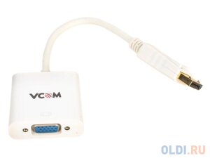 Кабель-переходник VCOM DisplayPort M- VGA F 0.15м CG603