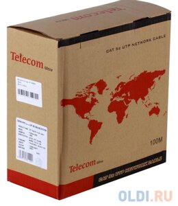 Кабель Telecom Ultra UTP 4 пары кат. 5е (бухта 100м) p/n: TUS44148E
