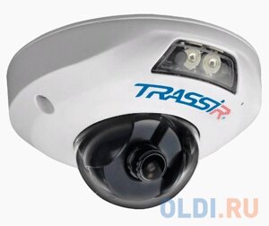 Камера IP trassir TR-D4121IR1 3.6 CMOS 1/2.7 3.6 мм 1920 x 1080 H. 264 RJ-45 poe белый