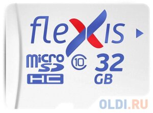Карта памяти microsdhc 32gb flexis FMSD032GU1a