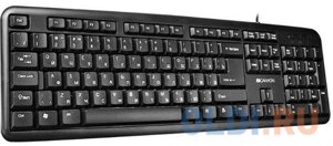 Клавиатура canyon CNE-CKEY01-RU (wired USB, 104 keys, black