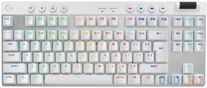 Клавиатура/ logitech gaming keyboard G PRO X TKL lightspeed mechanical - WHITE - tactile