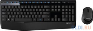 Клавиатура + мышь Logitech MK345 клав: черный мышь: черный USB 2.0 беспроводная Multimedia