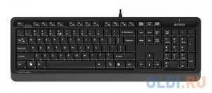 Клавиатура проводная A4TECH Fstyler FK10 USB черный серый