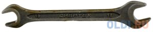 Ключ рожковый,10 х 12 мм, CrV, фосфатированный, ГОСТ 2839 Сибртех
