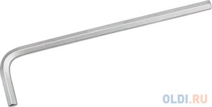 Ключ ЗУБР 27451-4 ЭКСПЕРТ имбусовый длинный, Cr-Mo, сатинированное покрытие, HEX 4