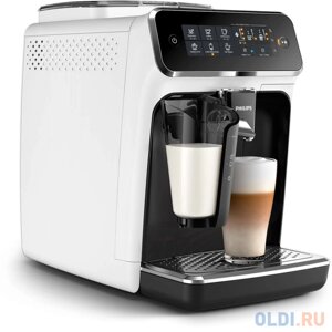 Кофемашина Philips Series 3200 LatteGo 1500 Вт белый черный EP3243/70