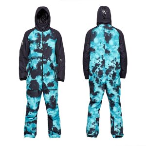 Комбинезон горнолыжный мужской ONESKEE Original Pro X Turquoise Tie Dye 2024