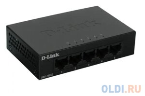 Коммутатор D-Link DGS-1005D/J2A 5G неуправляемый