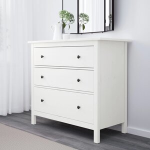 Комод с 3 ящиками Hemnes Хемнэс Икеа