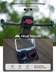 Комплект светофильтров Freewell True Color VNDxMIST для DJI Mavic 3 Classic (2шт) FW-M3C- VNDXMIST