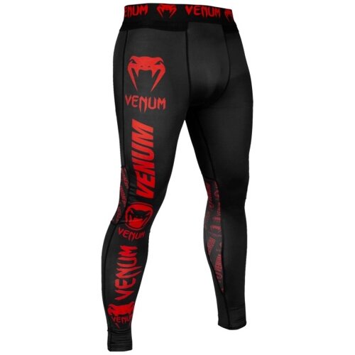 Компрессионные штаны Logos Black/Red