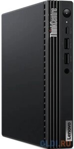 Компьютер Lenovo ThinkCentre Tiny M70q-3, Intel Core i5 12500T, DDR4 8ГБ, 256ГБ (SSD), Intel UHD Graphics 770, noOS, черный [11usa024cw]
