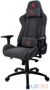 Компьютерное кресло (для геймеров) Arozzi Verona Signature Soft Fabric - Red Logo VERONA-SIG-SFB-RD