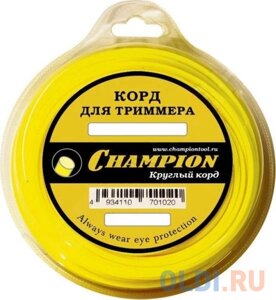 Корд трим. champion round 2.4мм *40м (круглый), champion, шт