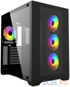 Корпус ATX Powercase Vision Без БП чёрный