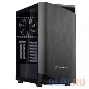 Корпус ATX silverstone SST-SEA1tb-G без бп чёрный