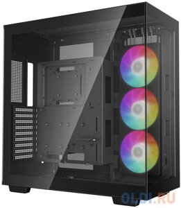 Корпус miditower deepcool CH780 black (ATX, без бп, ARGB, 4xusb3.2 type-A + USB3.2 type-C) (R-CH780-BKADE41-G-1)