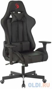 Кресло игровое A4Tech Bloody GC-600, черный, эко. кожа, крестовина пластик