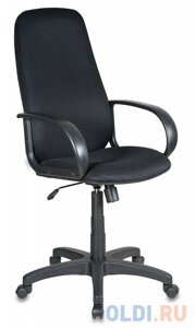 Кресло руководителя Бюрократ CH-808AXSN/LBL+TW-11 черный искусст. кожа/сетка