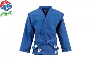 Куртка для самбо Master FIAS approved (лицензия FIAS), синяя