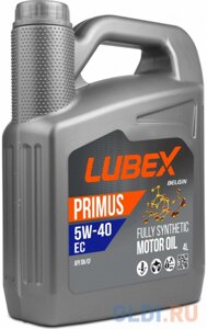 L034-1312-0404 LUBEX синт. мот. масло primus EC 5W-40 (4л)