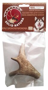 Лакомство для собак Solid Natura Рога северного оленя №1 0,035 кг