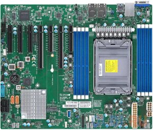 Материнская плата MBD-X12SPL-F-B 3rd Gen IntelXeonScalable processors, Single Socket LGA-4189(Socket P+supported, CPU TDP supports Up to 270W TDP, Int
