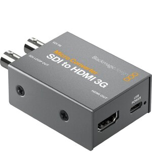 Микро конвертер blackmagic micro converter SDI - HDMI 3G wpsu convcmic/SH03G/WPSU