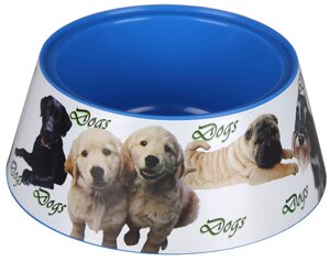Миска для собак Zoo Plast "Dogs" пластик 0,7 л