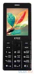 Мобильный телефон KREZ PL202B DUO черный 2.4