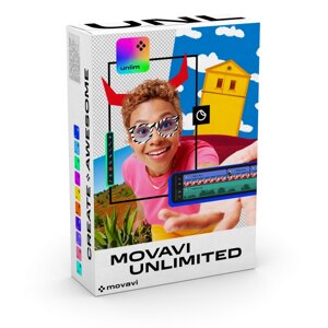Movavi Unlimited для Мас 1 Персональная, подписка 1 год